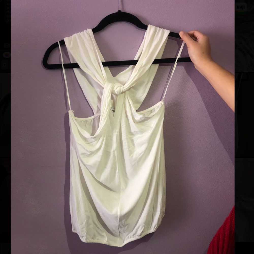 Mango over-the-shoulder top